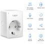 TP-Link Tapo P100 Mini Enchufe Inteligente Wi-Fi Blanco
